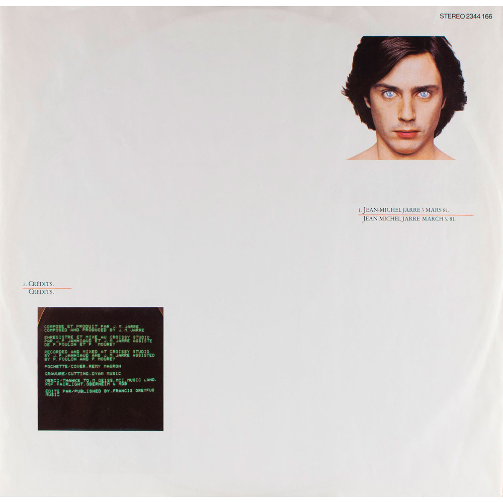 Jean-Michel Jarre - Magnetic Fields (LP)