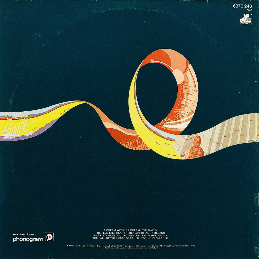 The Alan Parsons Project - Tales Of Mystery And Imagination (1St Press) (LP)