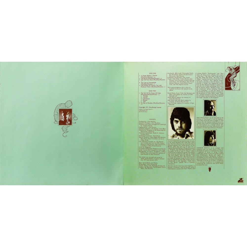 The Alan Parsons Project - Tales Of Mystery And Imagination (1St Press) (LP)