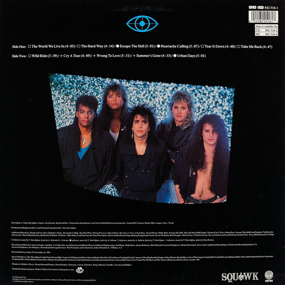MacAlpine - Eyes Of The World (LP)