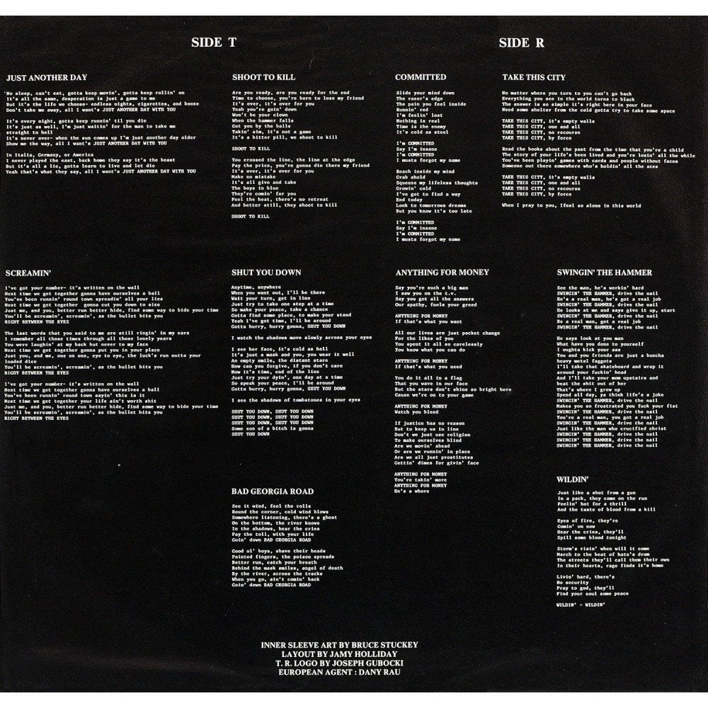 Toxic Reasons - Anything For Money (LP)