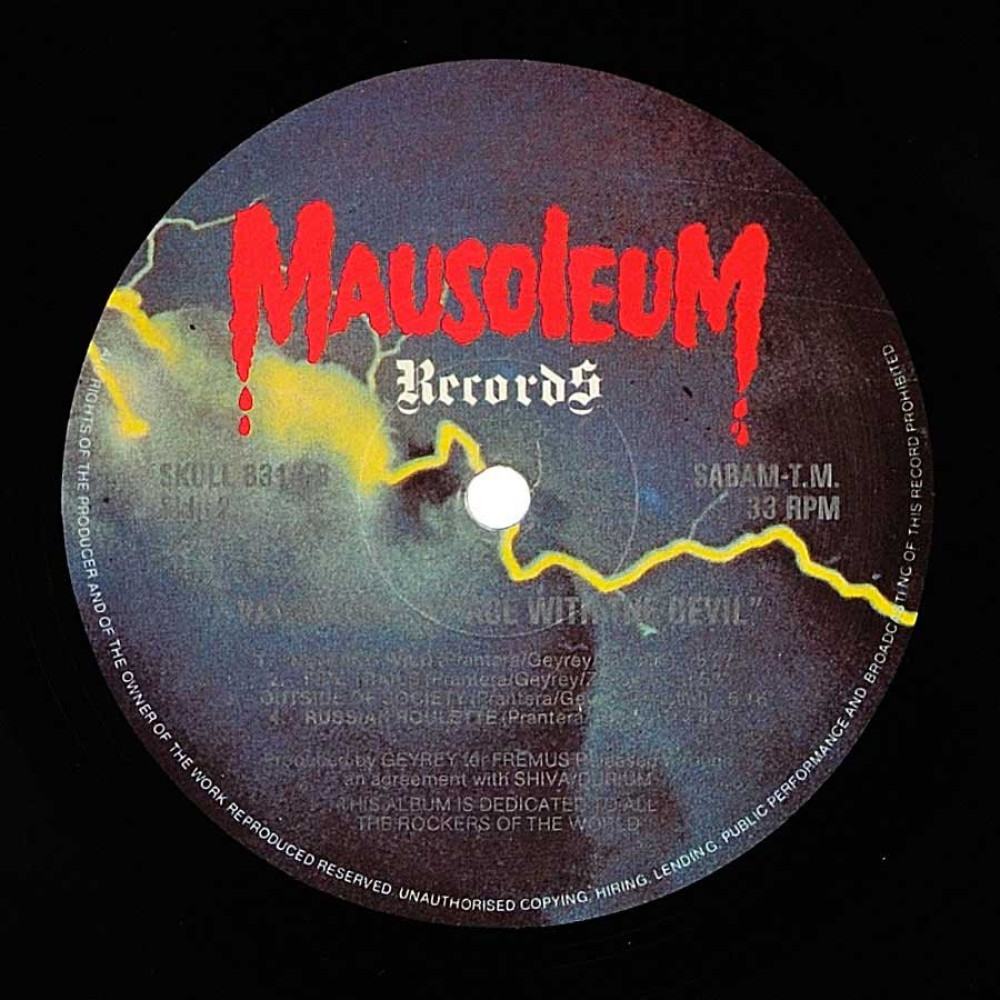 Vanadium - A Race With The Devil (LP)