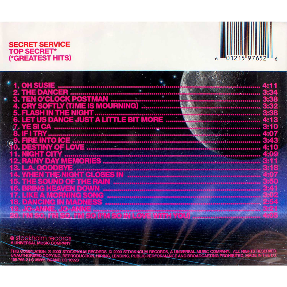 Secret Service, Top Secret* (*Greatest Hits) (CD)