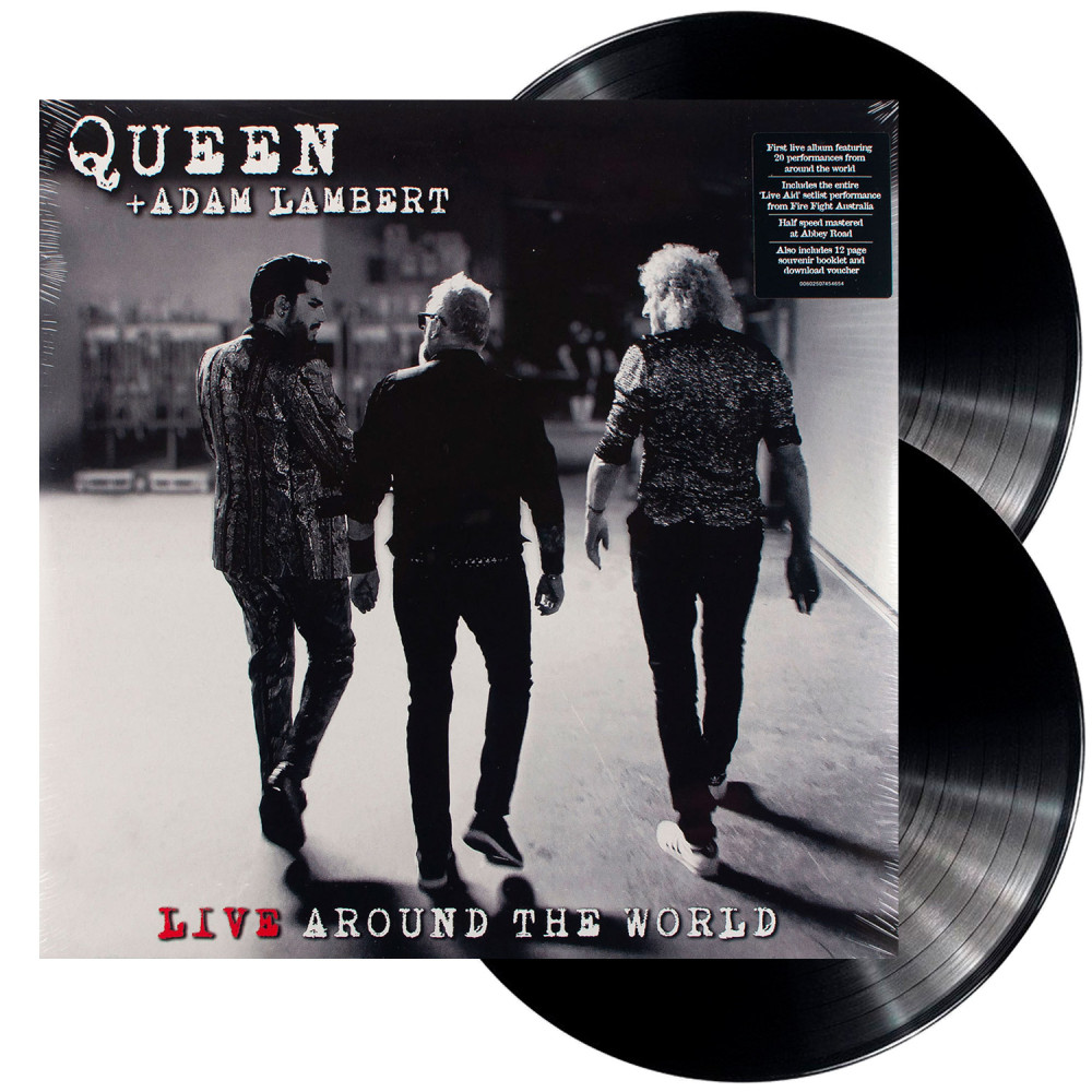 Queen + Adam Lambert - Live Around The World (2LP)