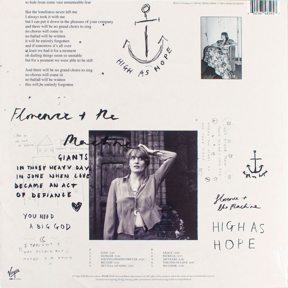 Florence + The Machine - High As Hope (LP)