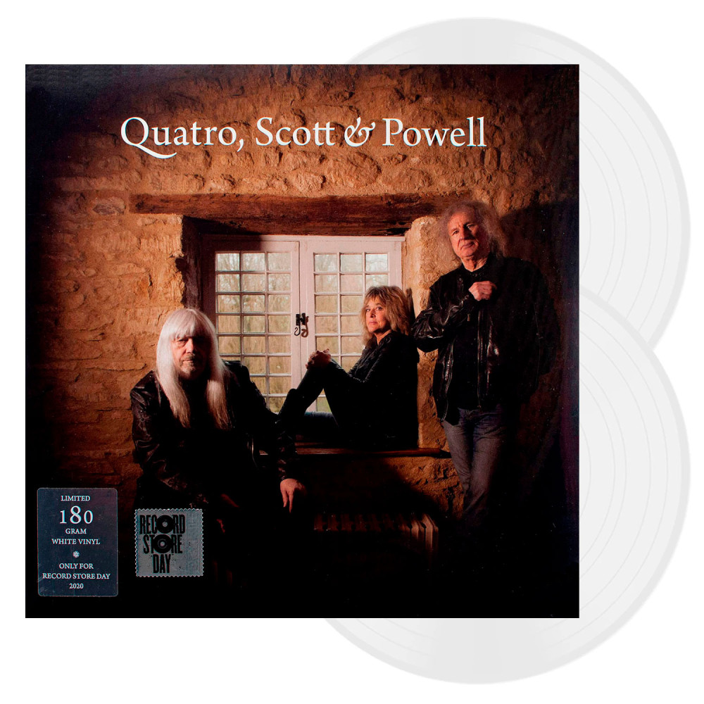 Quatro - Scott & Powell - Quatro - Scott & Powell | Limited Edition Coloured White Vinyl (2LP) Quatro - Scott & Powell - Quatro - Scott & Powell | Limited Edition Coloured White Vinyl (2LP)