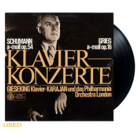 Schumann / Grieg - Gieseking, Karajan, Philharmonia Orchestra London – Klavierkonzerte (LP)