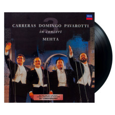 3 Tenors - Carreras Domingo Pavarotti In Concert Mehta (LP)