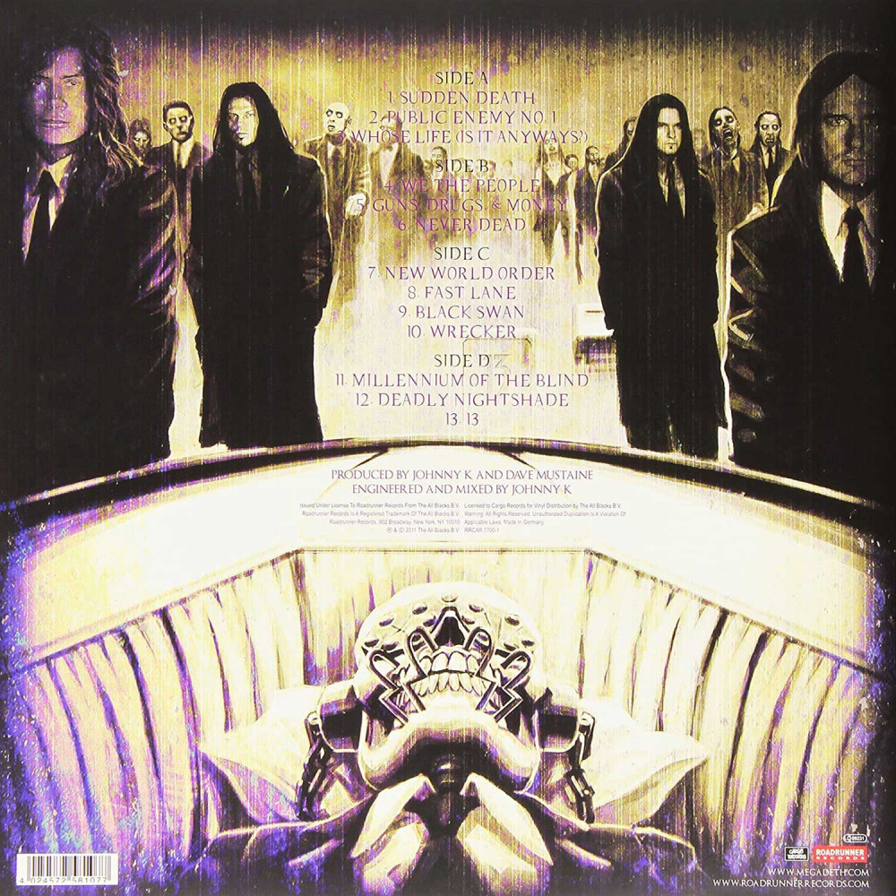 Megadeth - Th1Rt3En (2LP)