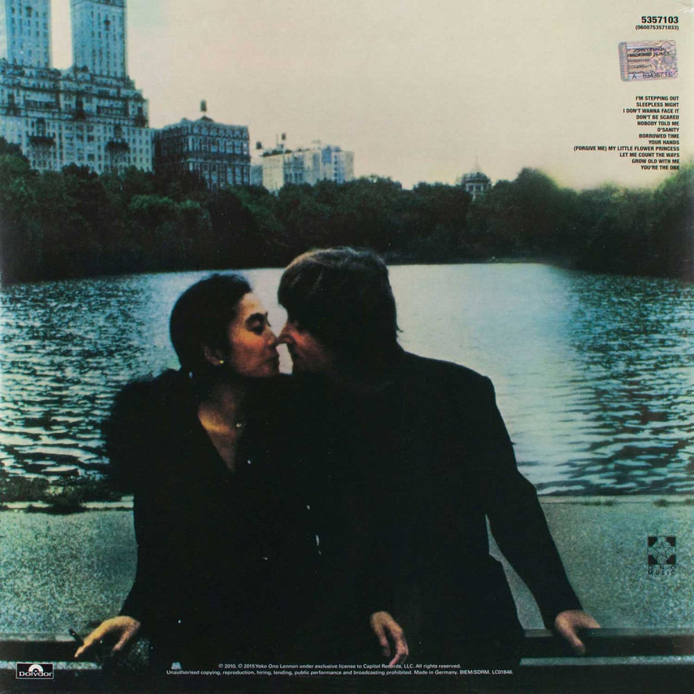 John Lennon & Yoko Ono - Milk And Honey (LP)