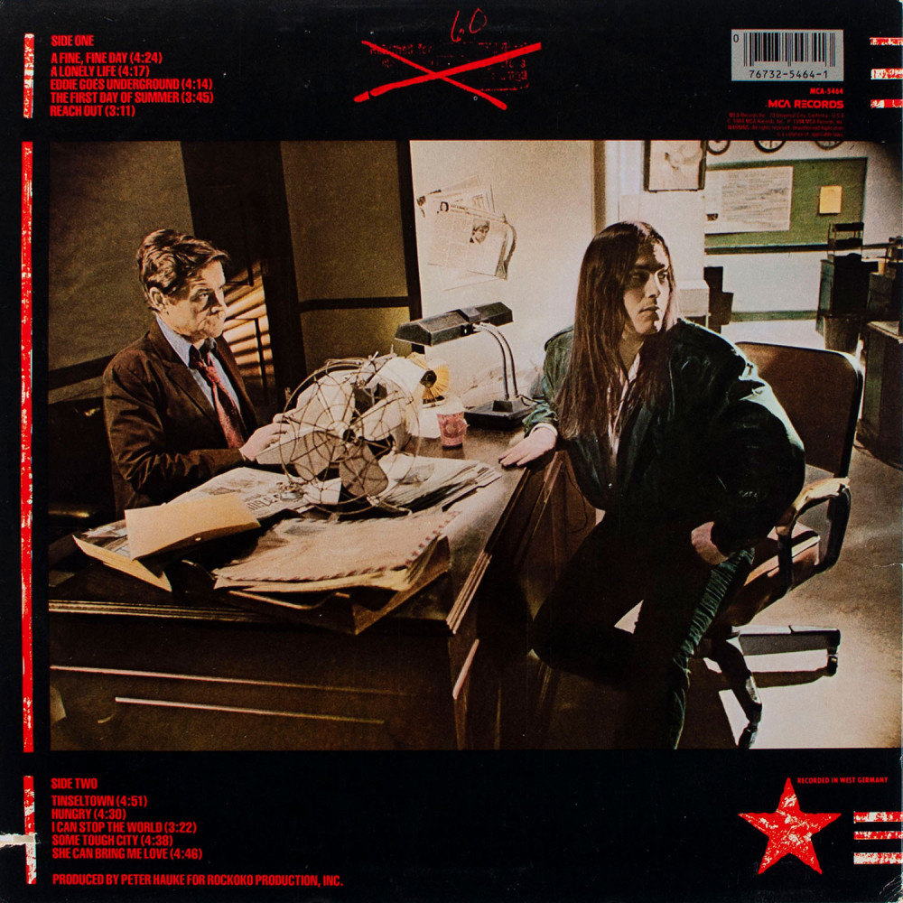 Tony Carey - Some Tough City (LP)