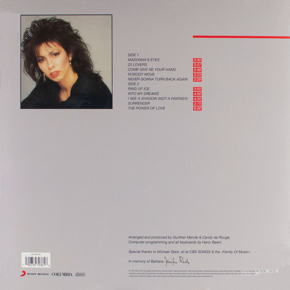 Jennifer Rush - Jennifer Rush | Coloured Vinyl (LP)