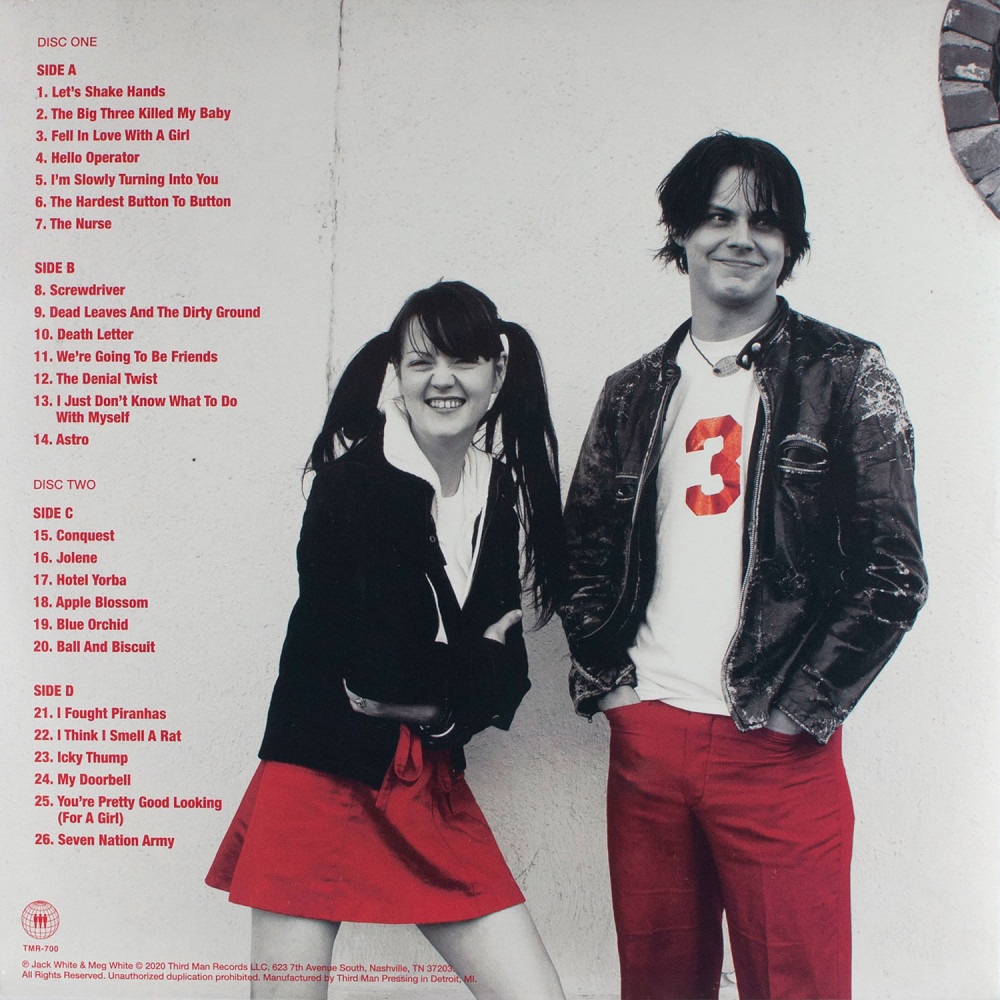 The White Stripes - My Sister Thanks You And I Thank You The White Stripes Greatest Hits (2 LP)