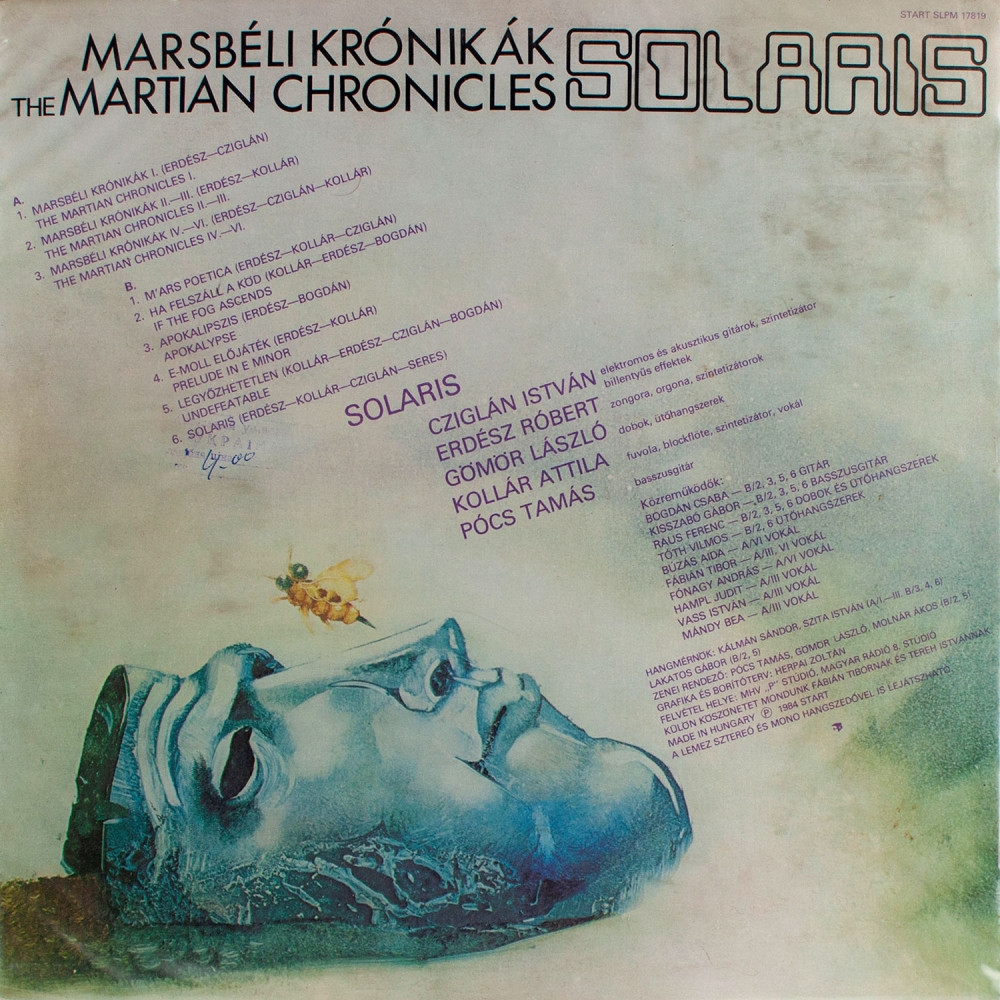 Solaris - Marsbéli Krónikák = The Martian Chronicles (LP)