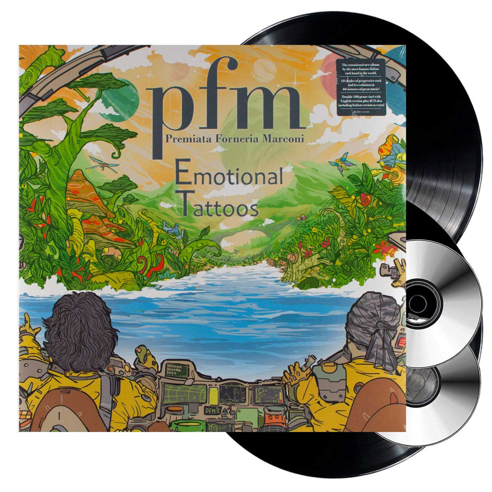 Premiata Forneria Marconi (Pfm) - Emotional Tattoos (2LP+2CD) Premiata Forneria Marconi (Pfm) - Emotional Tattoos (2LP+2CD)