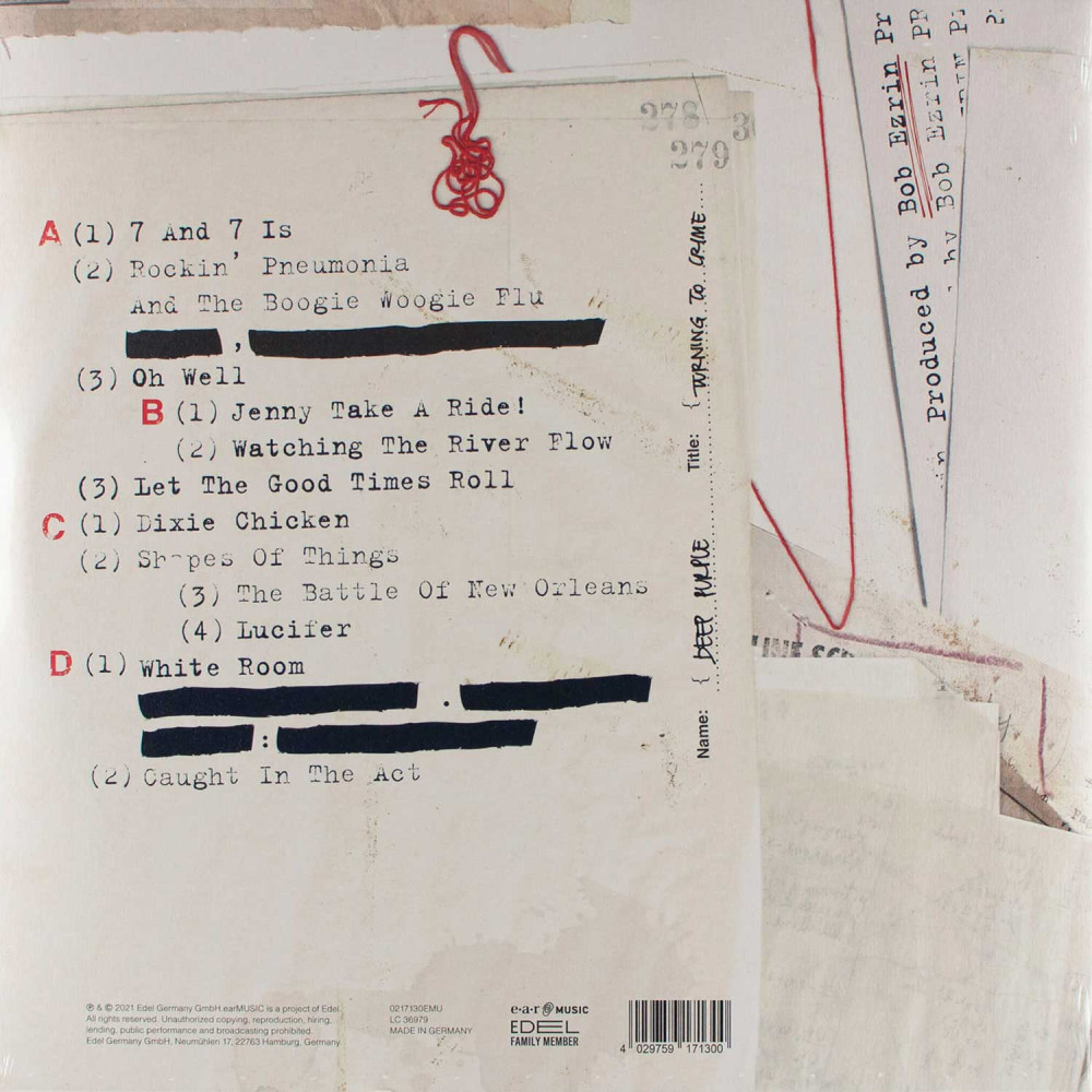 Deep Purple - Turning To Crime (2LP)