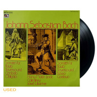 J. S. Bach, (Linde, Tilney, Ulsamer) Sonaten Für Flauto Traverso & Cembalo Obligato Sonaten Für Flauto Traverso & Basso Continuo (LP)