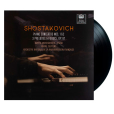Dmitri Shostakovich - Piano Concertos 1 & 2 / 3 Preludes & Fueges Op 87 (LP)