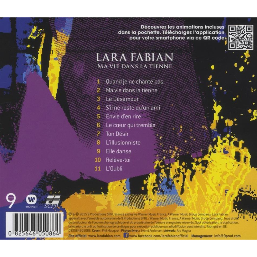 Lara Fabian - Ma Vie Dans La Tienne | Limited Edition (CD + DVD)