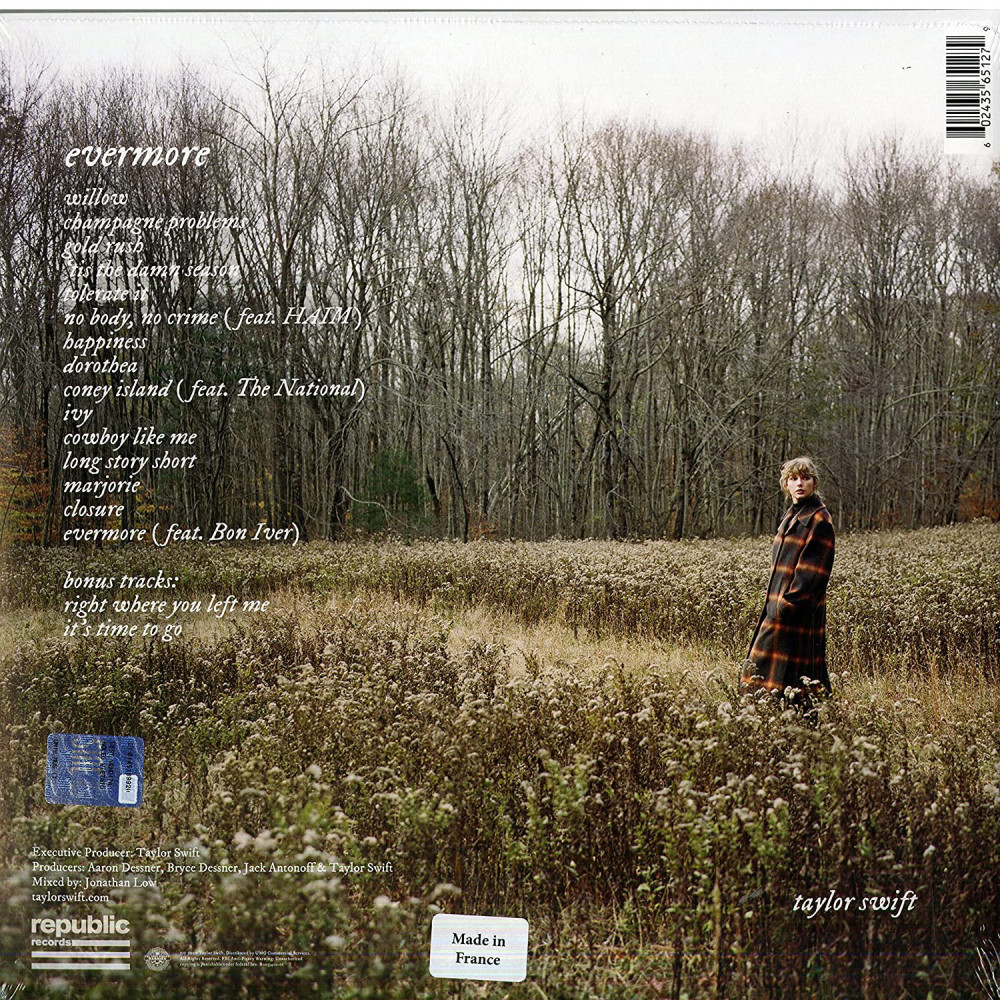 Taylor Swift - Evermore | Coloured Green Vinyl Edition (2 LP)