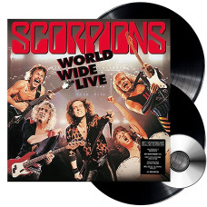 Scorpions - World Wide Live | 50Th Anniversary Deluxe Edition (2 LP + CD)