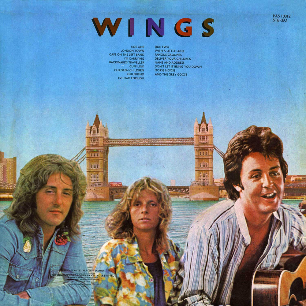 Wings – London Town (1st press) (LP)