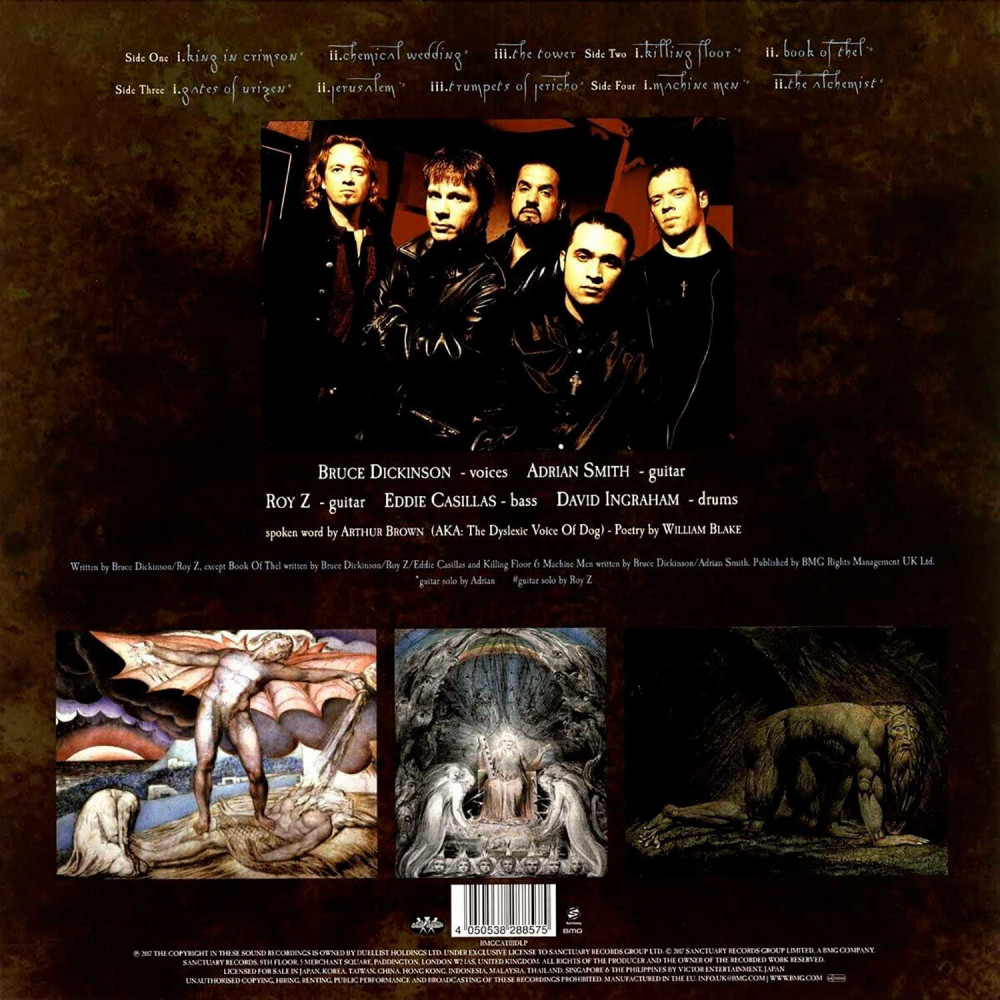 Bruce Dickinson - The Chemical Wedding (2LP)