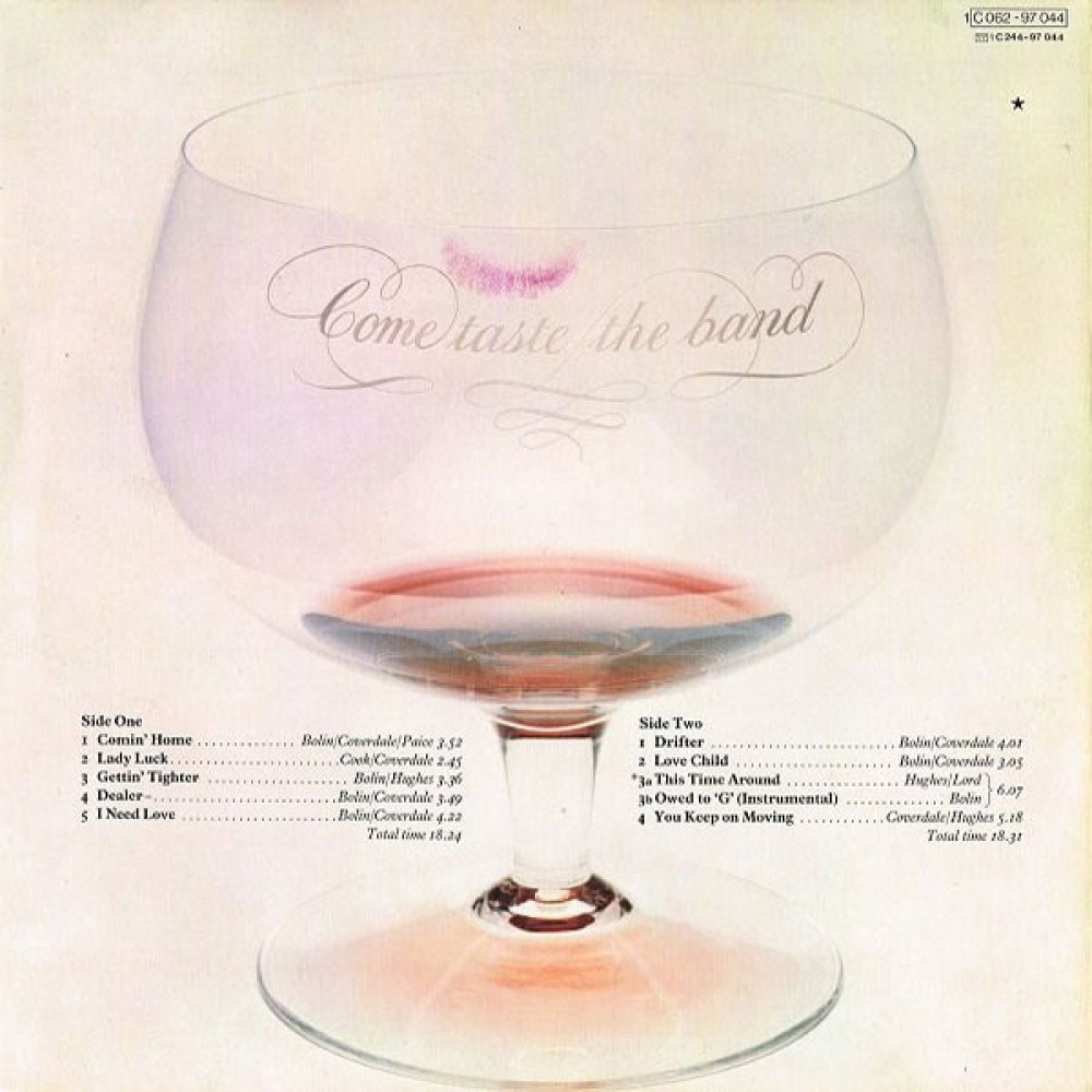 Deep Purple – Come Taste The Band | 1st press (LP)