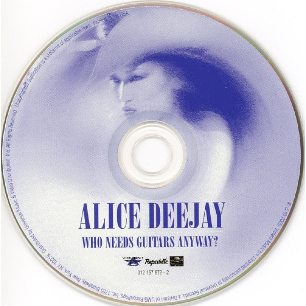 Alice Deejay, Who Needs Guitars Anyway?