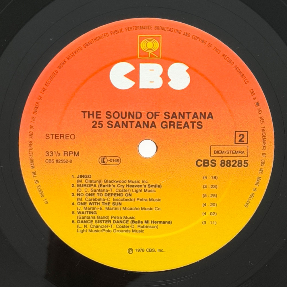 Santana - 25 Hits (2LP)