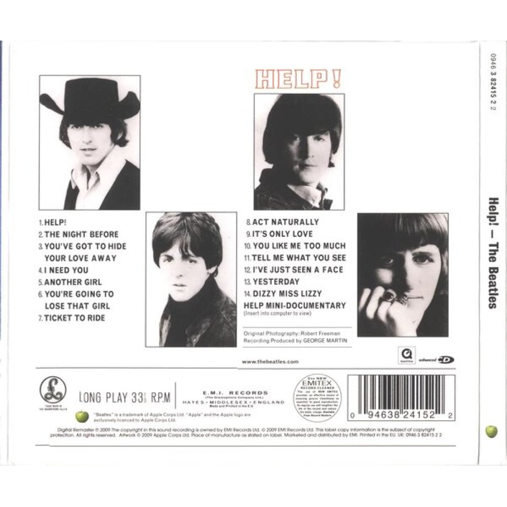 The Beatles, Help! (1965) (Limited Ed Deluxe Package)