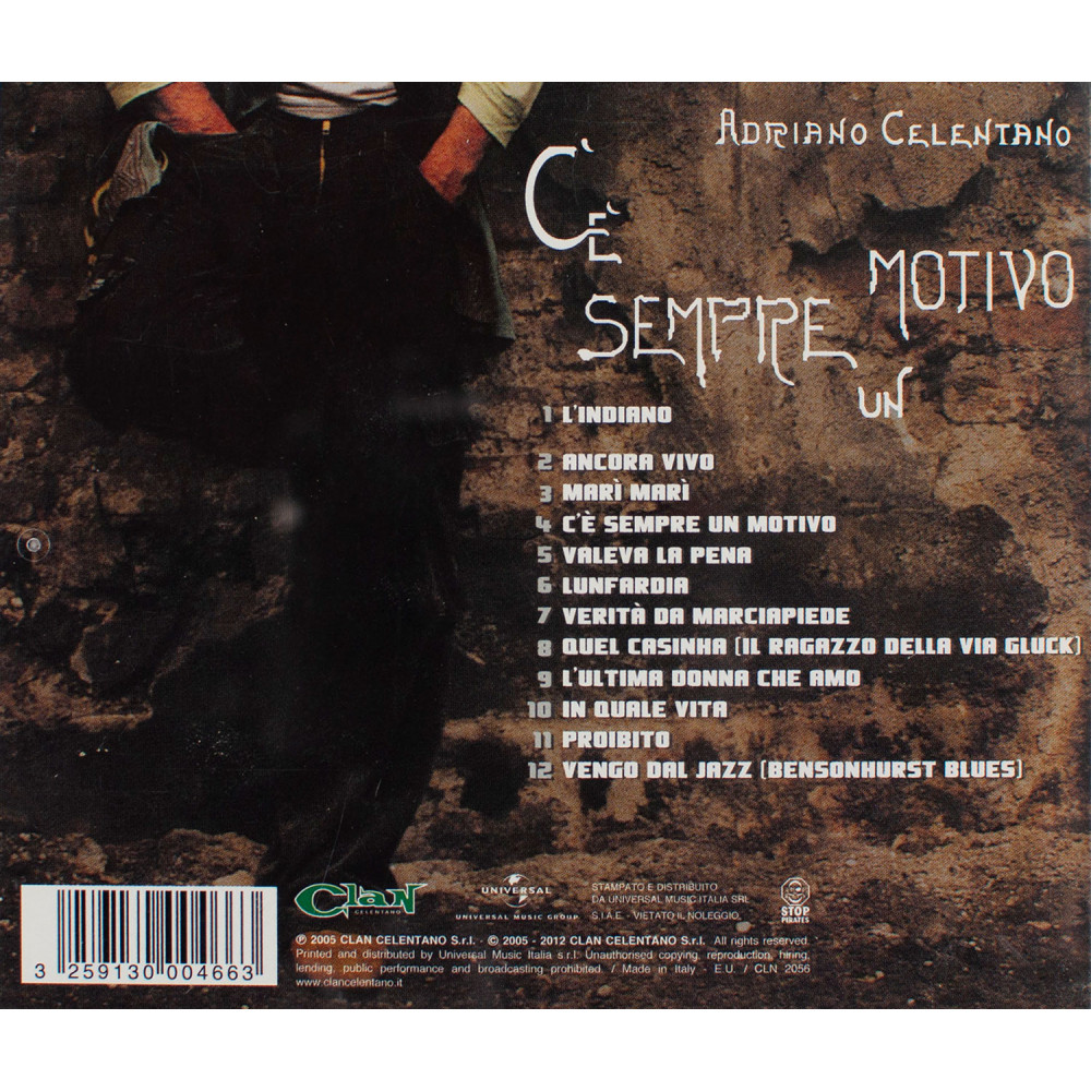 Adriano Celentano, Ce Sempre Un Motivo (2004)