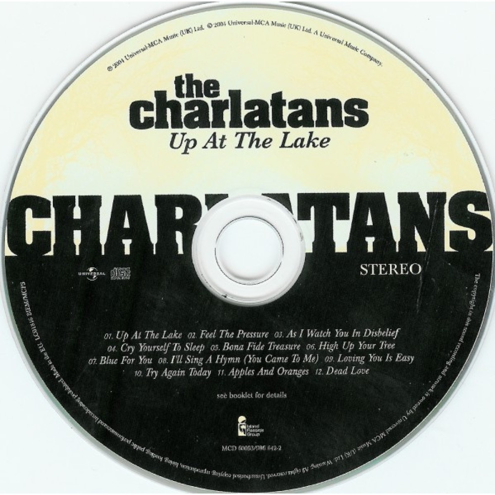 The Charlatans - Up At The Lake (CD)