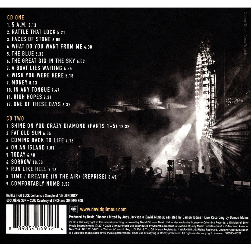 David Gilmour - Live At Pompeii (2 CD)