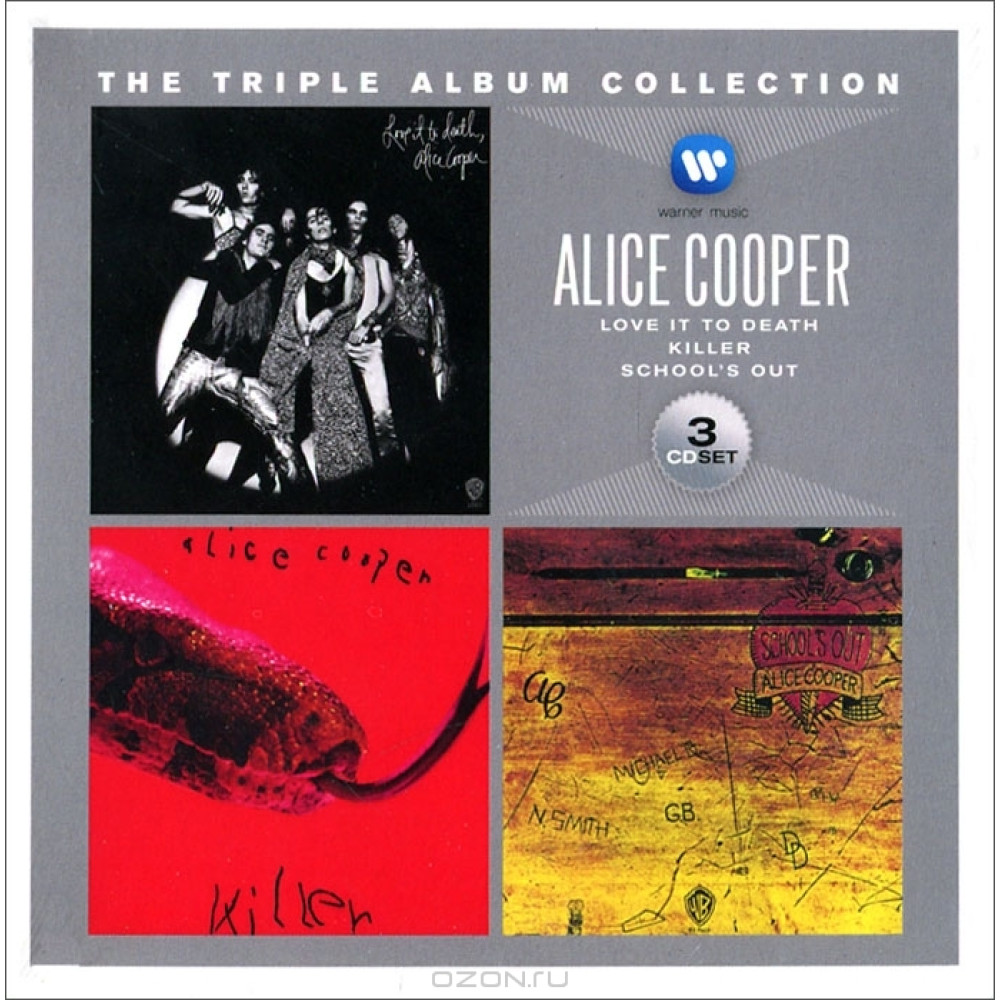 Alice Cooper - The Triple Album Collection (3 CD) Alice Cooper - The Triple Album Collection (3 CD)