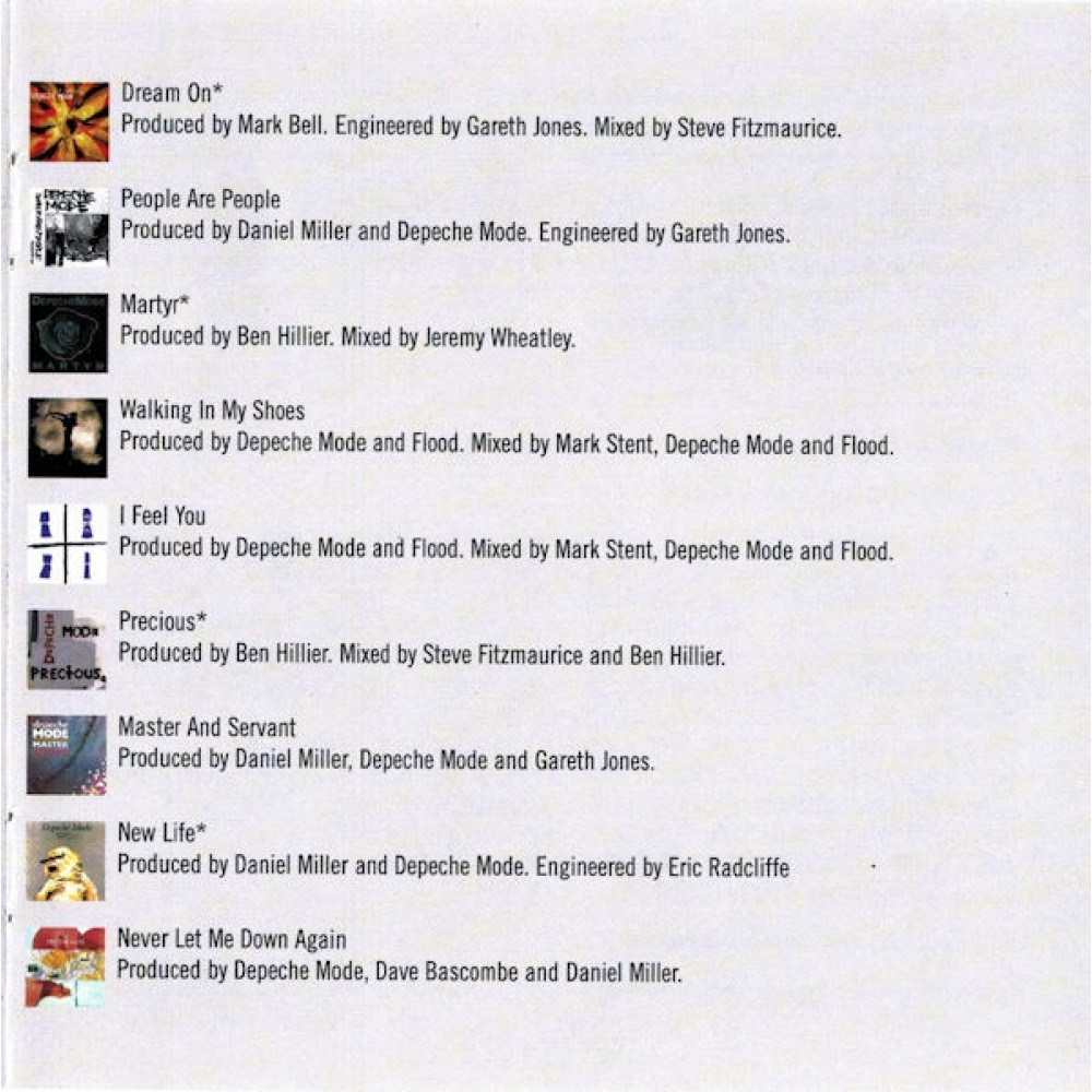 Depeche Mode, The Best Of Volume 1
