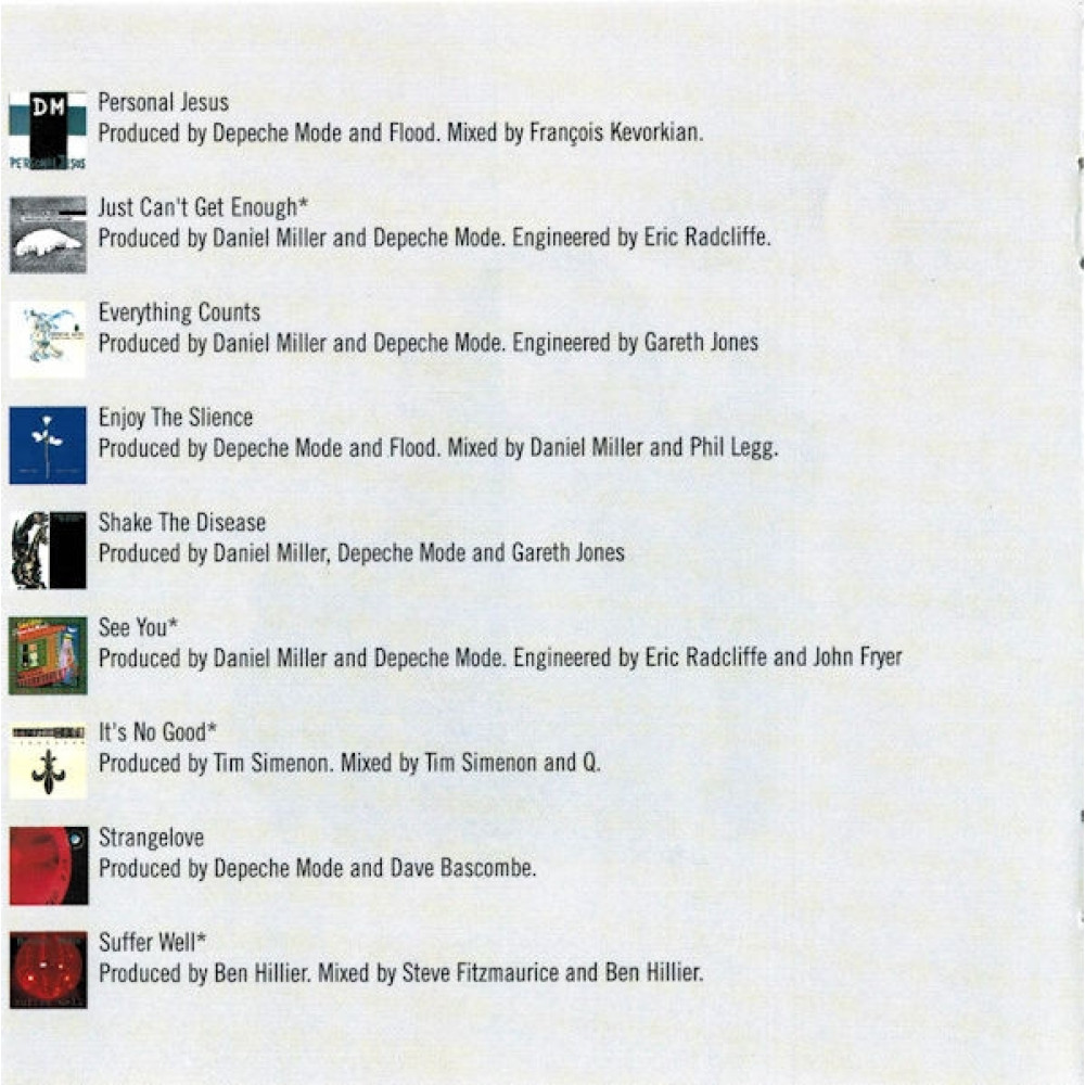 Depeche Mode, The Best Of Volume 1