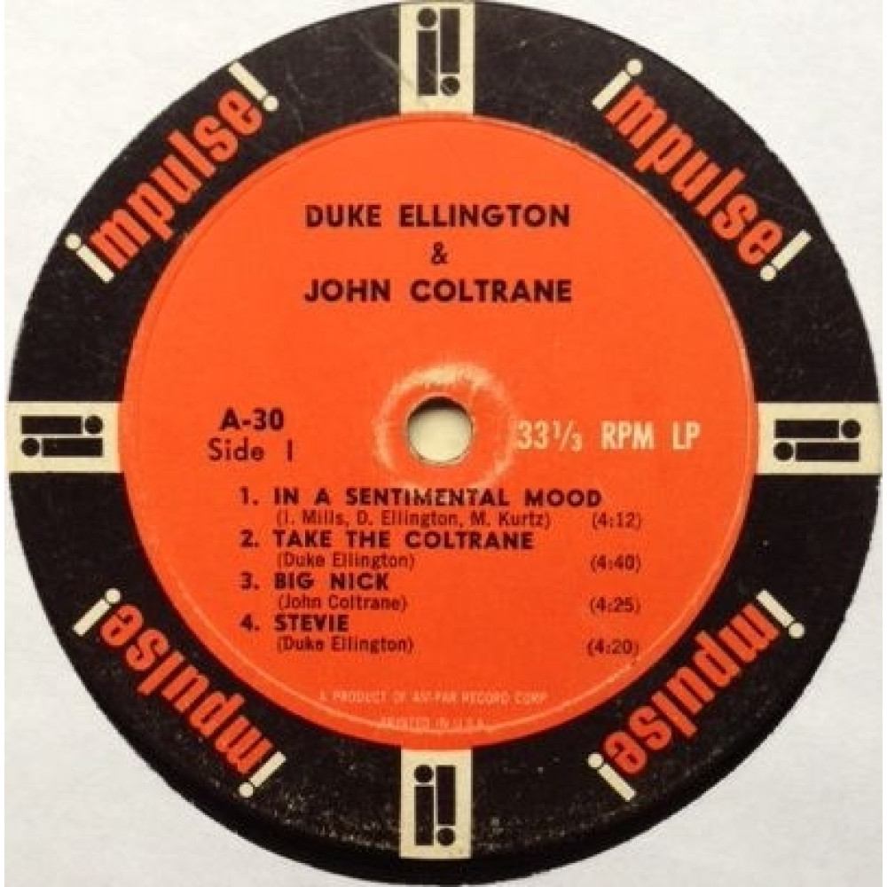 Ellington / Coltrane, Duke Ellington & John Coltrane (1962)