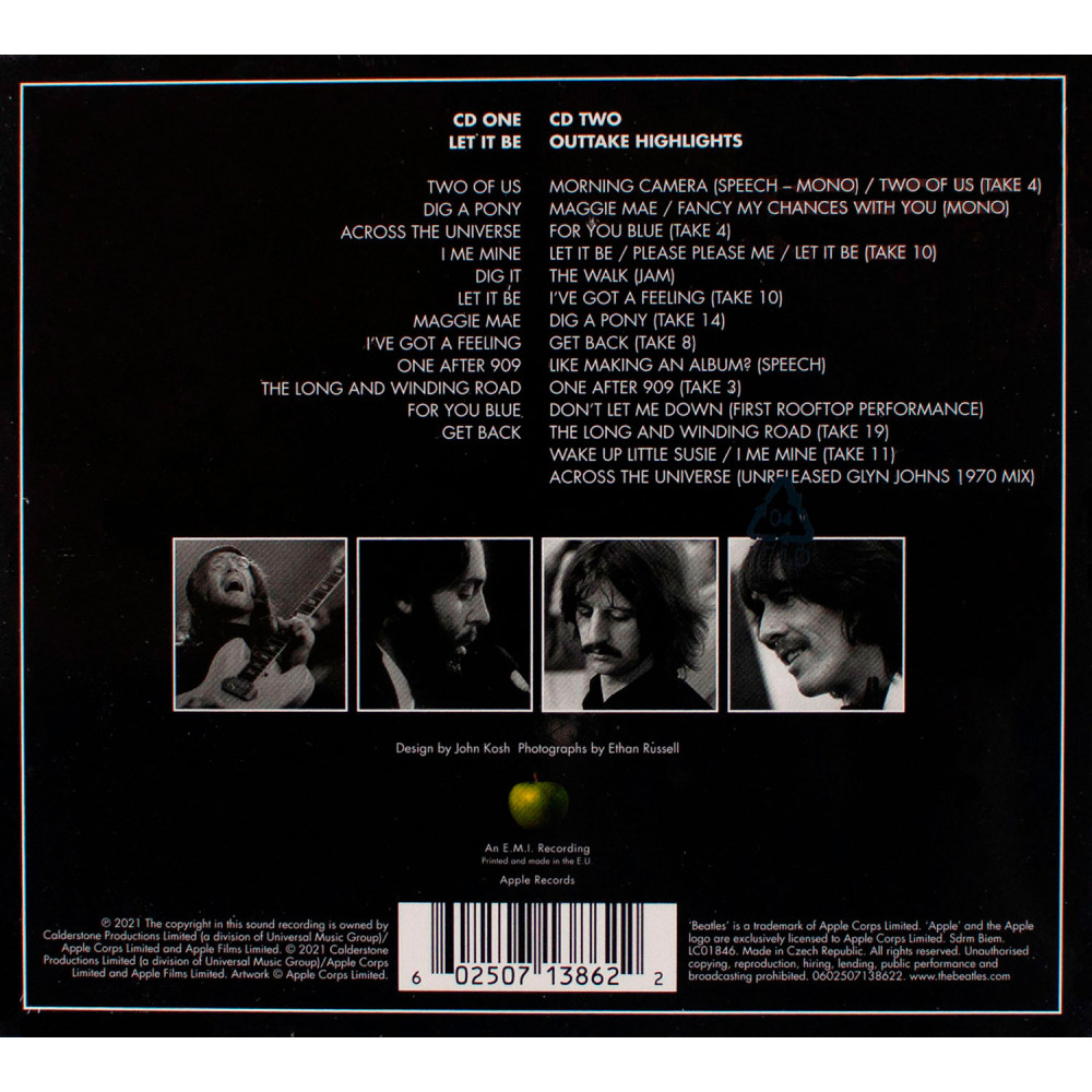 The Beatles, Let It Be (2 CD)