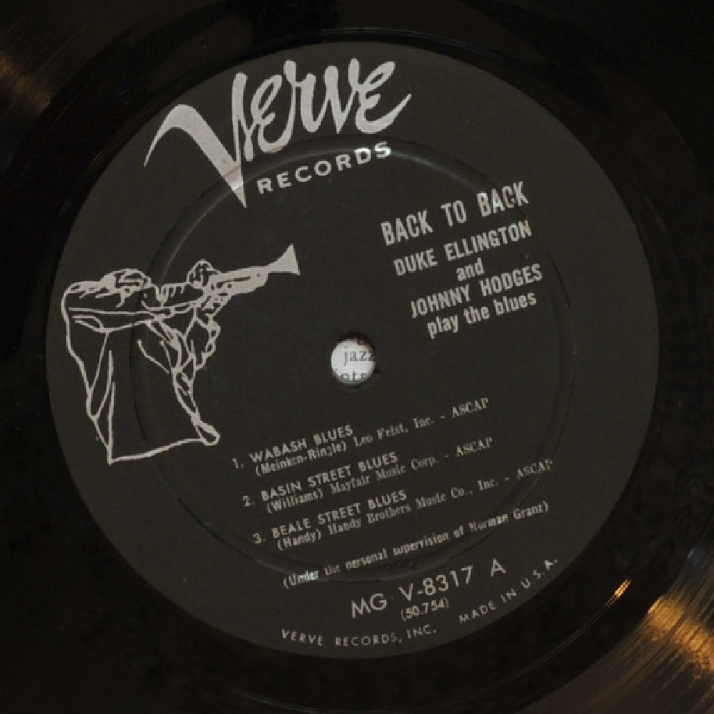 Ellington / Hodges, Back To Back Play The Blues (1959)