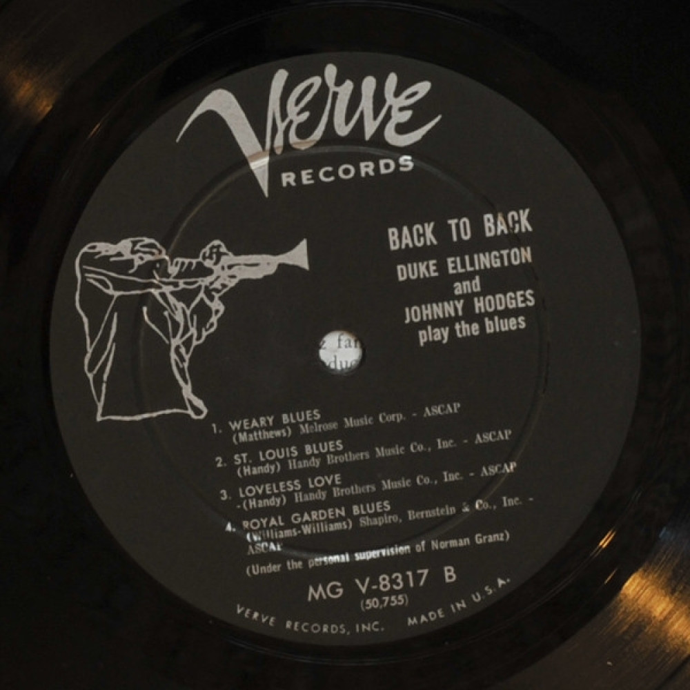 Ellington / Hodges, Back To Back Play The Blues (1959)