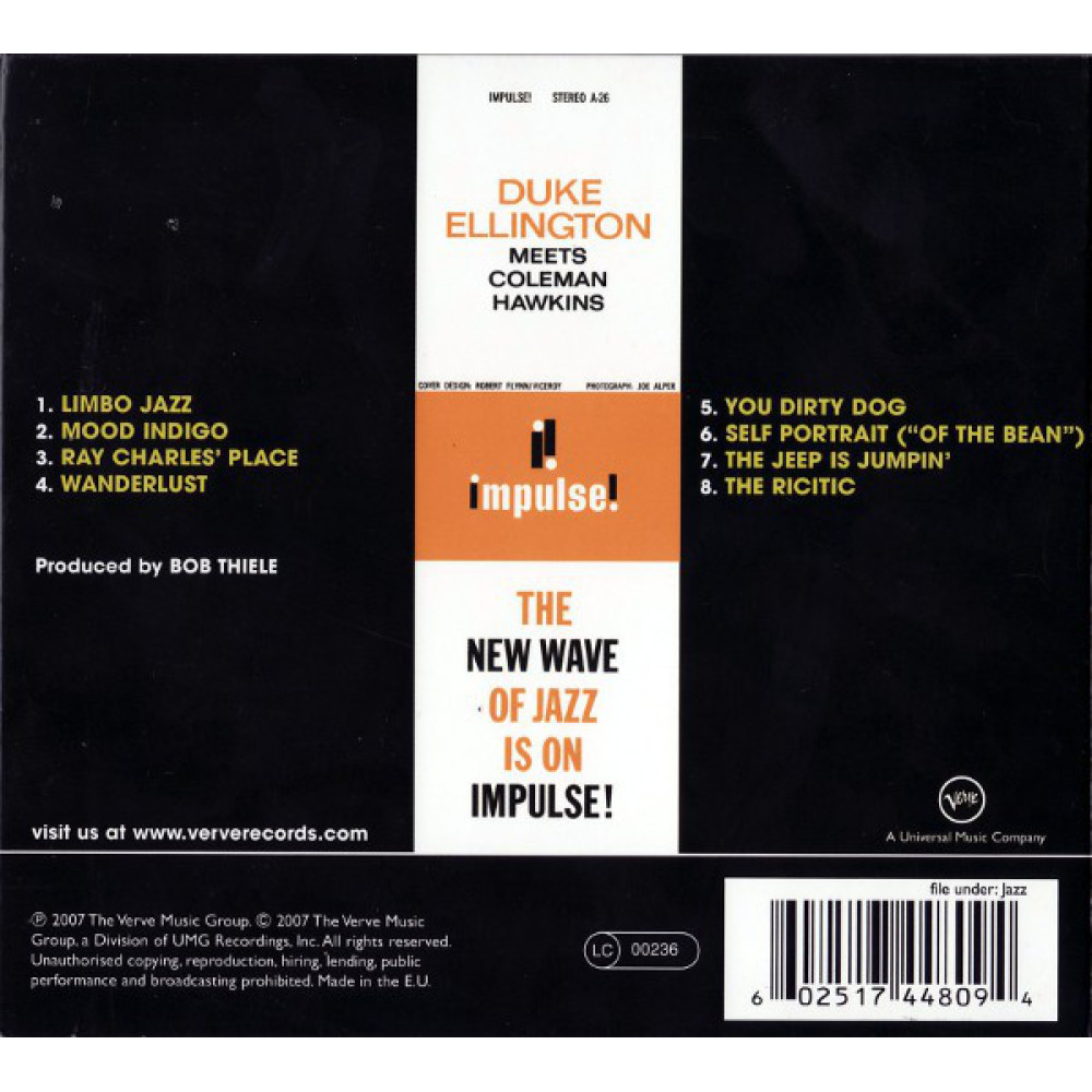 Duke Ellington / Coleman Hawkins, Duke Ellington Meets Coleman Hawkins (1962)
