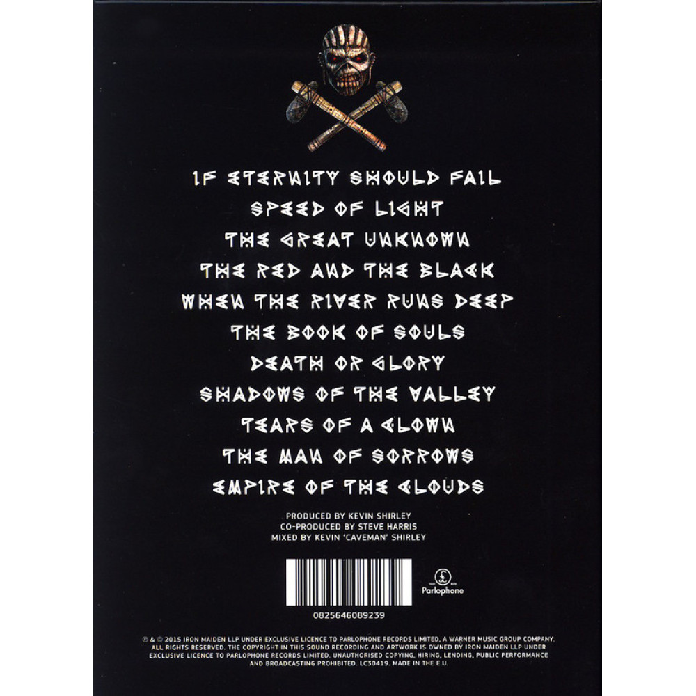 Iron Maiden, The Book Of Souls (Limited Deluxe Edition) (2 CD)