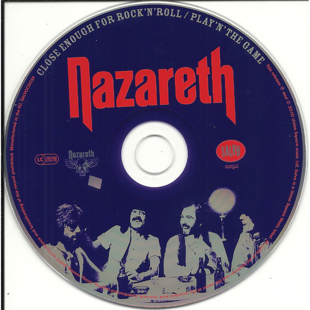 Nazareth, Close Enough For Rock 'n' Roll / Play`n`the Game