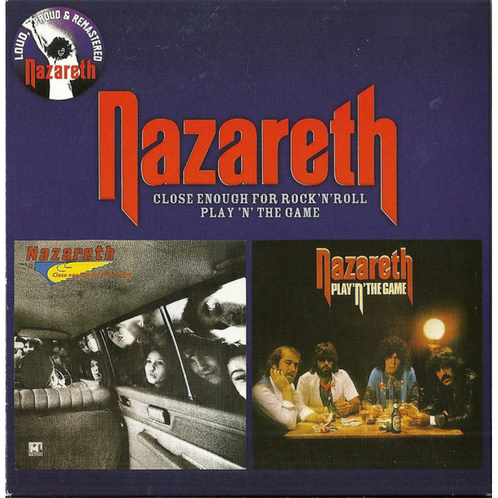 Nazareth - Close Enough For Rock 'n' Roll / Play`n`the Game (CD)