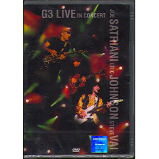 Joe Satriani, Eric Johnson, Steve Vai, G3 – G3 Live In Concert (DVD)