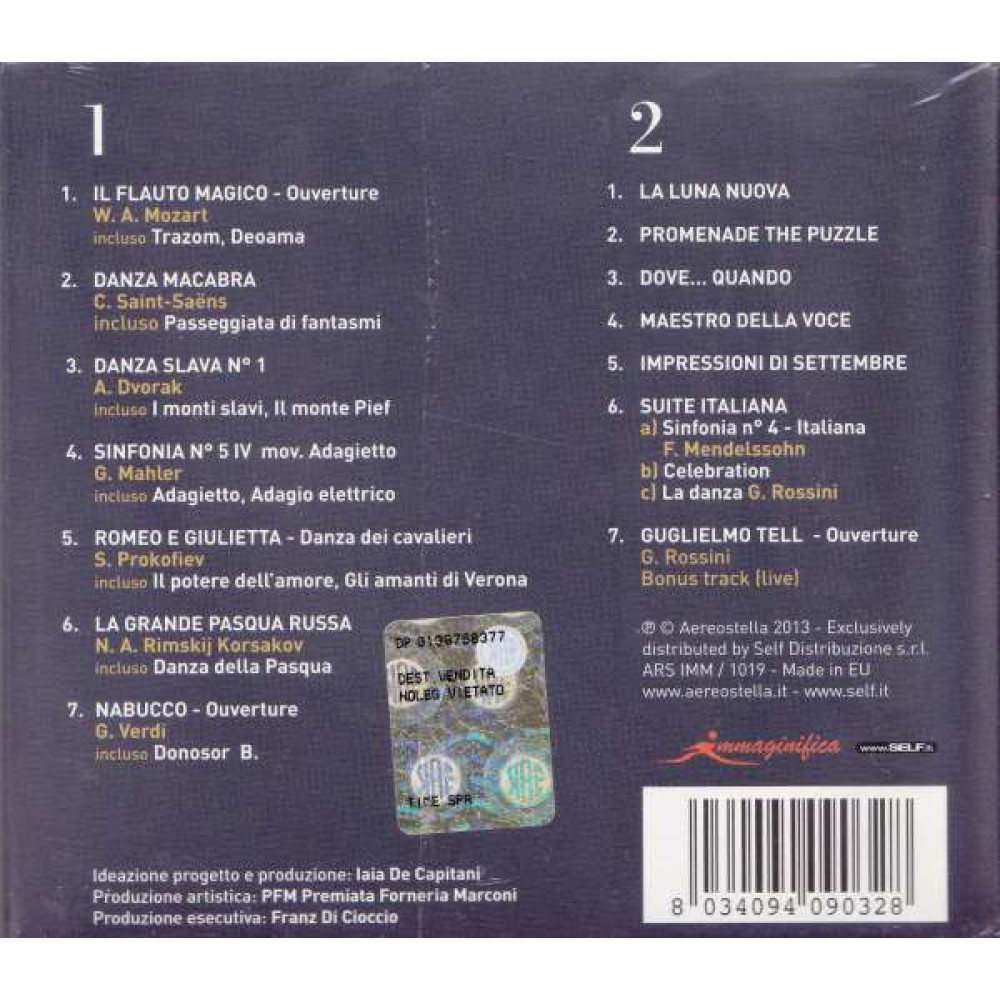 Pfm, In Classic Da Mozart A Celebration(2CD)