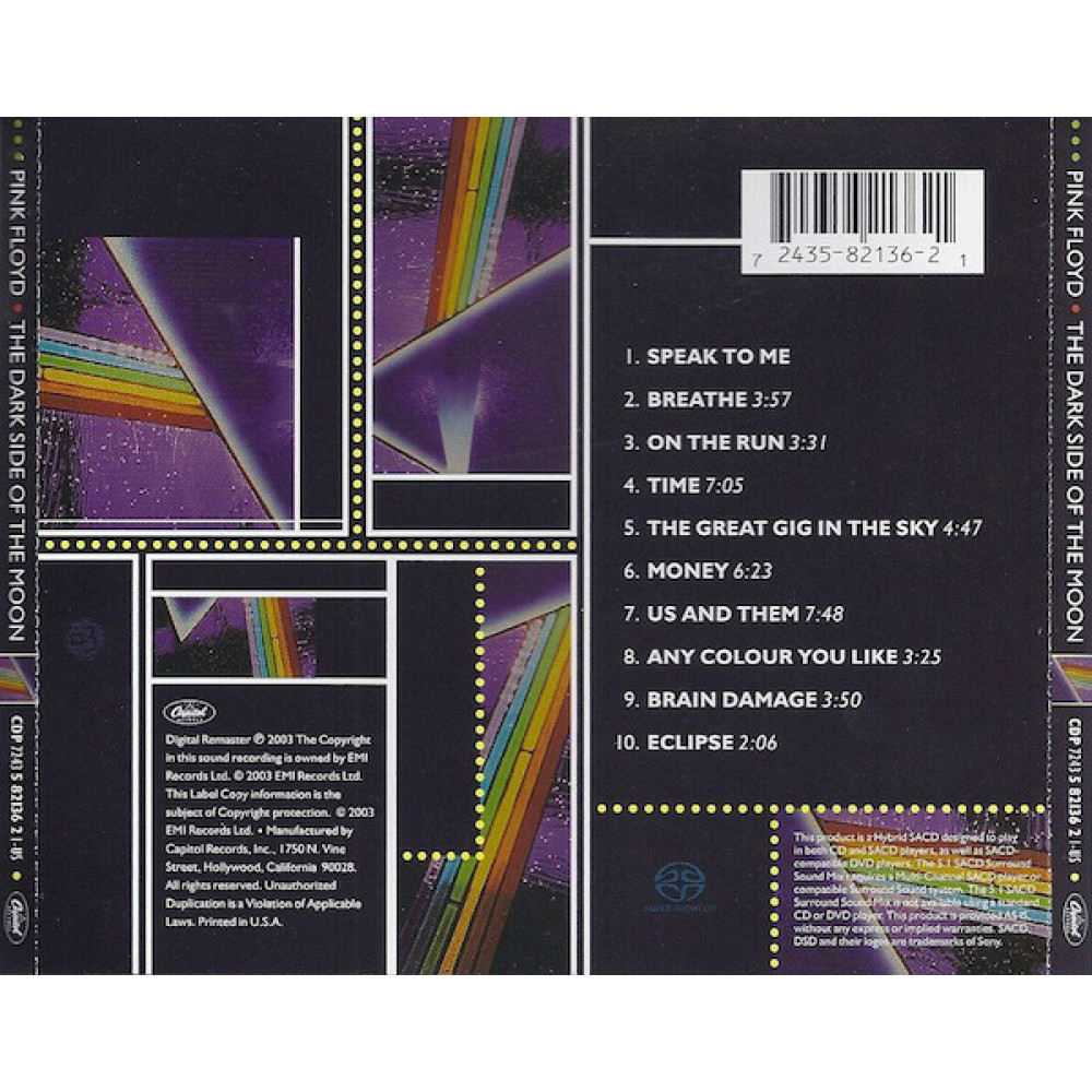 Pink Floyd, The Dark Side Of The Moon (1973) (SACD)