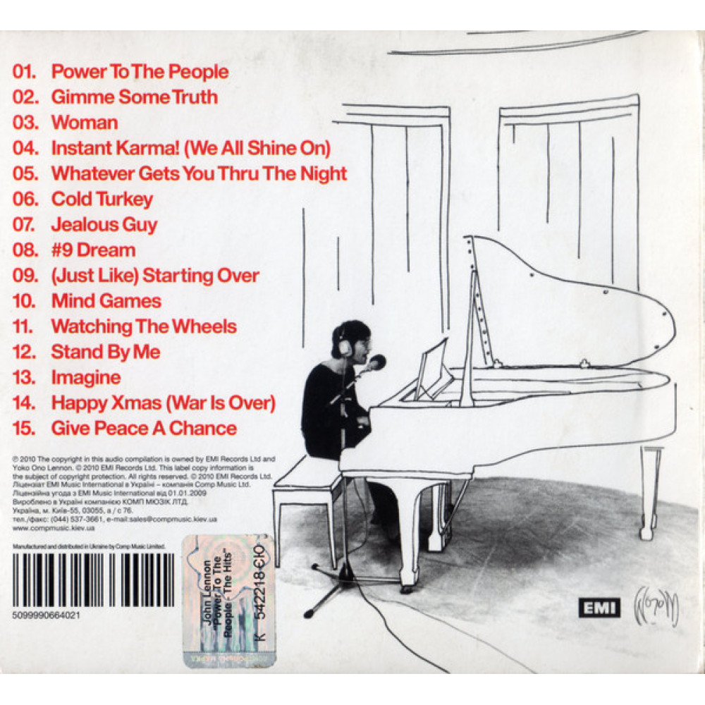 John Lennon - Power To The People The Hits (CD)