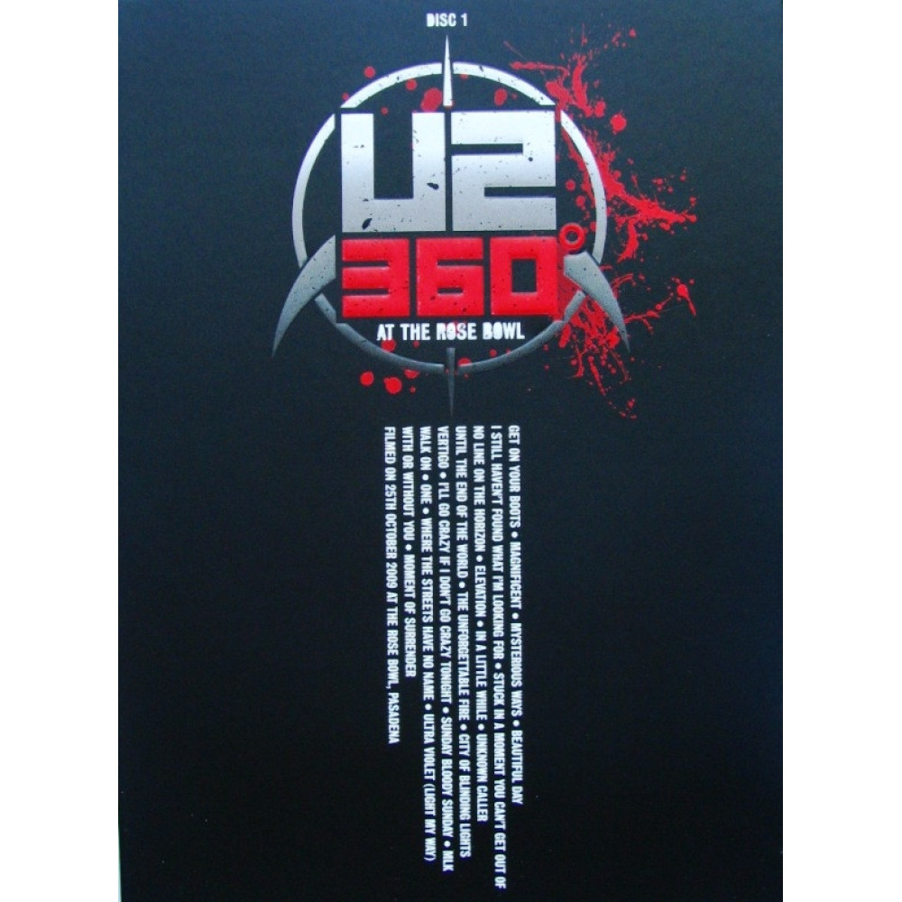 U2, 360 At The Rose Bowl